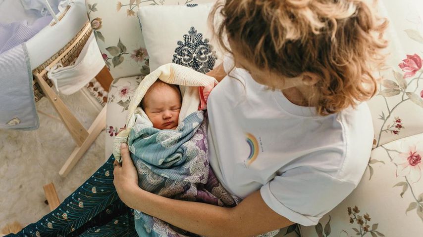 Janni Kusmagk mit Tochter Yoko
