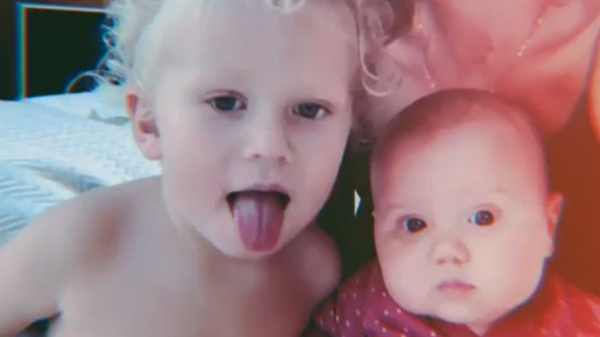 Janni Kusmagk mit ihren Kindern Emil-Ocean und Yoko