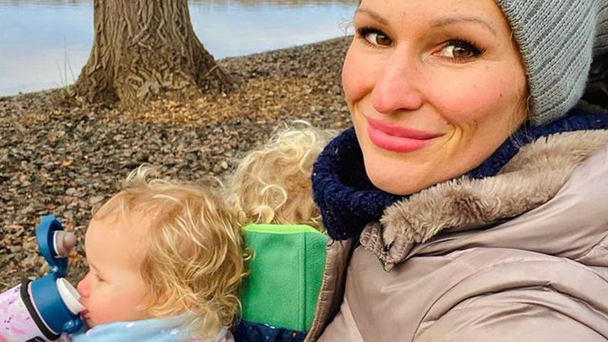 Janni Kusmagk mit ihren Kindern Yoko und Emil-Ocean