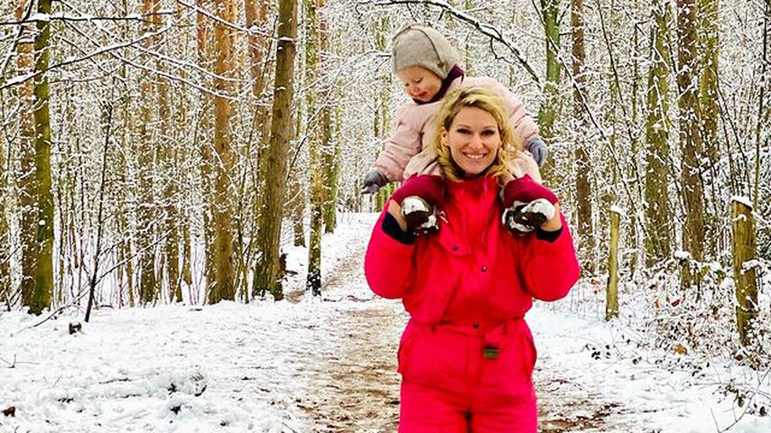 Janni Kusmagk mit ihrer Tochter Yoko