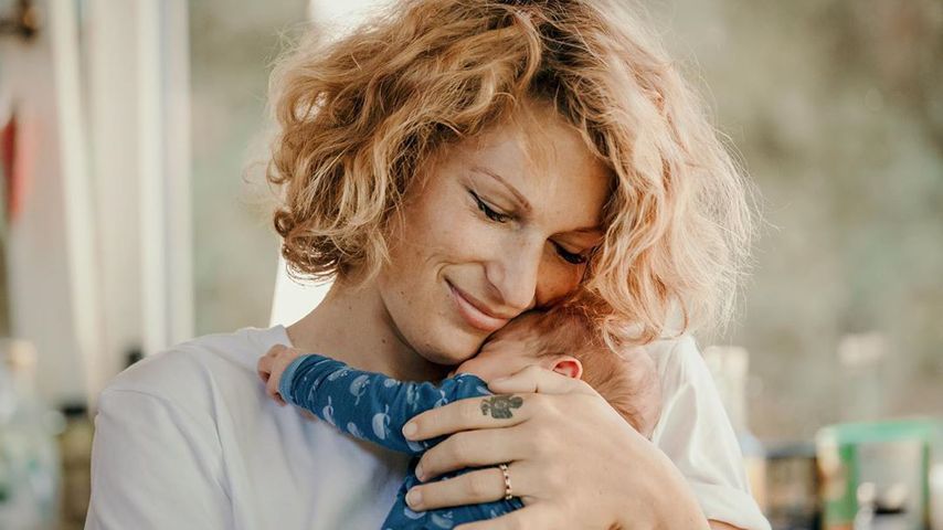 Janni Kusmagk mit ihrer Tochter Yoko