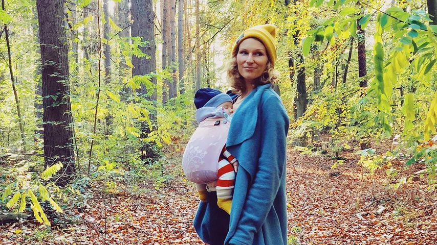 Janni Kusmagk mit ihrer Tochter Yoko