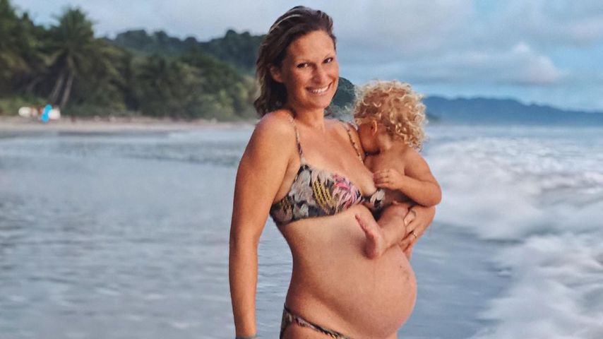 Janni Kusmagk und ihre Tochter Yoko, Juni 2021
