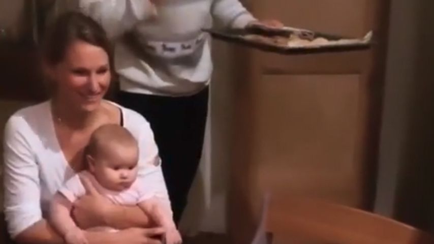 Janni und Peer Kusmagk mit Tochter Yoko