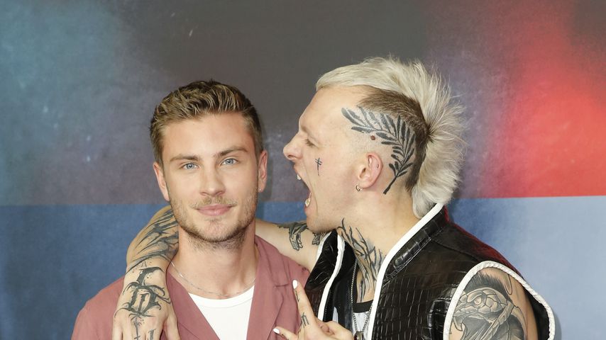 Jannik Schümann und Eric Stehfest im März 2020