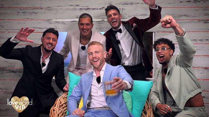 Jannik Kontalis, Tim Kühnel, Rafael Neugart, Martin Braun und Nelson Henry, "Love Island VIP"-Kandidaten