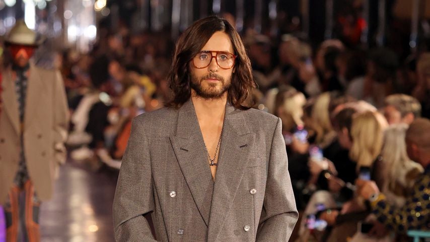 Jared Leto bei der Gucci-Fashionshow im November 2021