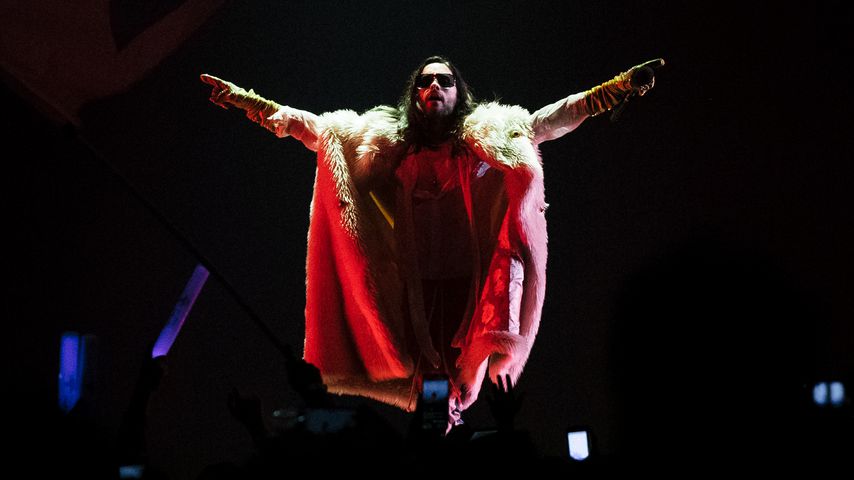 Jared Leto bei einem Konzert mit 30 Seconds to Mars