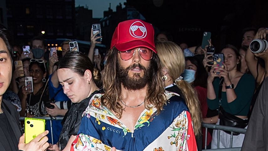 Jared Leto im September auf der New York Fashion Week