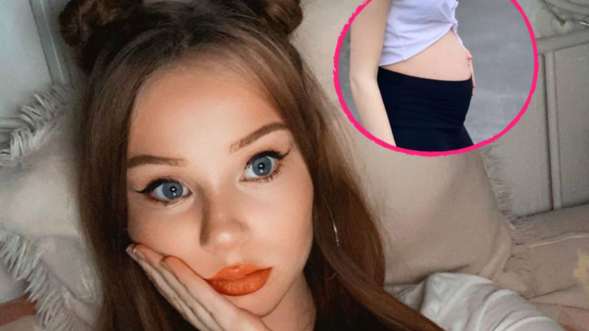 Wachstumsschub: So groß ist TikTok-Jasis Babybauch schon!
