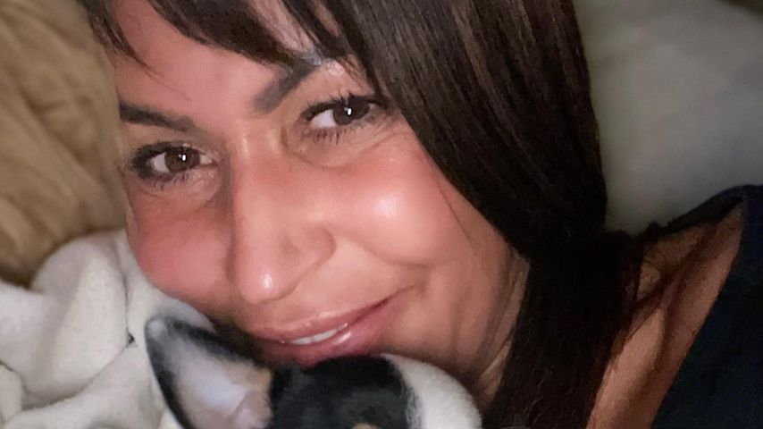 Jasmin Herren mit ihrer Hündin Tia
