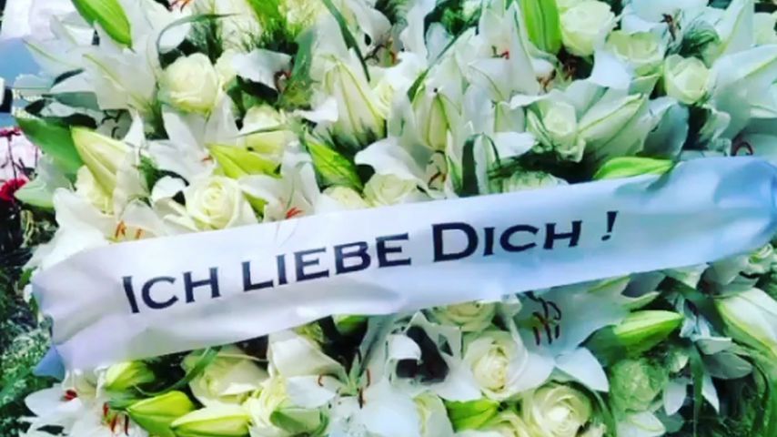 Jasmin Herrens Trauerkranz für Willi Herren