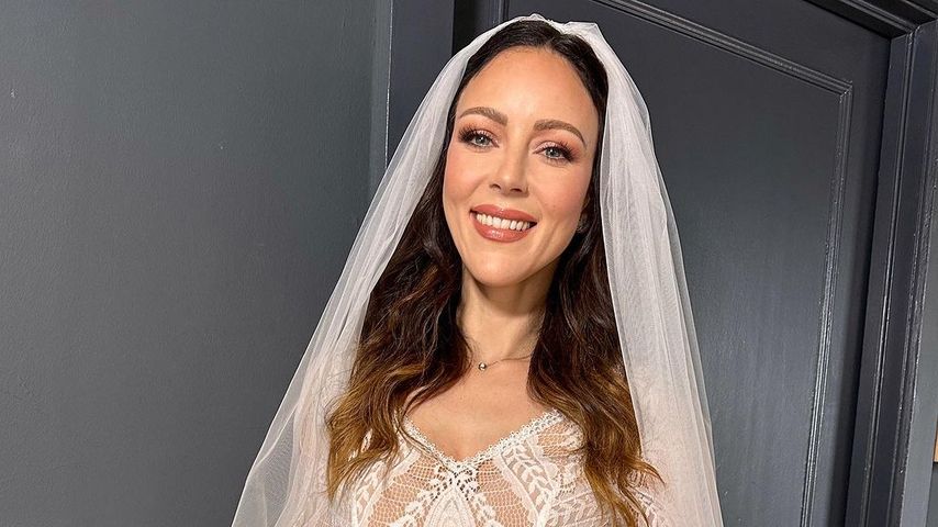 Jasmin Wagner am Tag ihrer Hochzeit, September 2023
