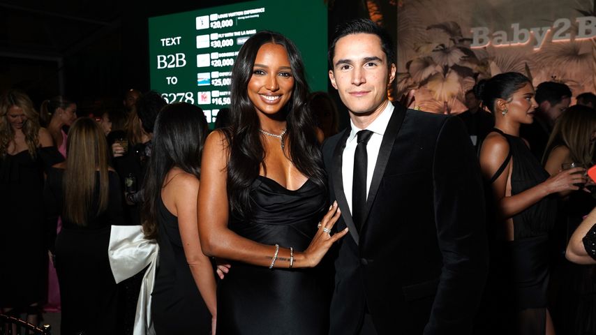 Jasmine Tookes mit ihrem Ehemann Juan David Borrero