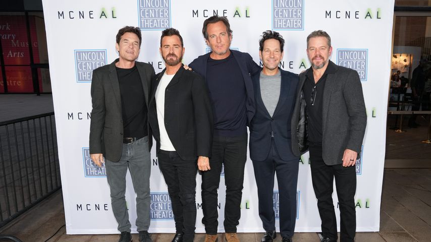 Jason Bateman, Justin Theroux, Will Arnett, Paul Rudd und Matt Damon bei der Eröffnung von "McNeal"