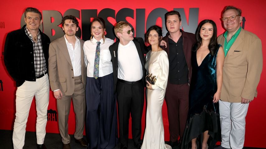 U.a. Jason Blum, Haley Johnson, Curry Barker, Inde Navarrette, Cooper Tomlinson, Megan Lawless, Andy Richter bei der Premiere von "Obsession"