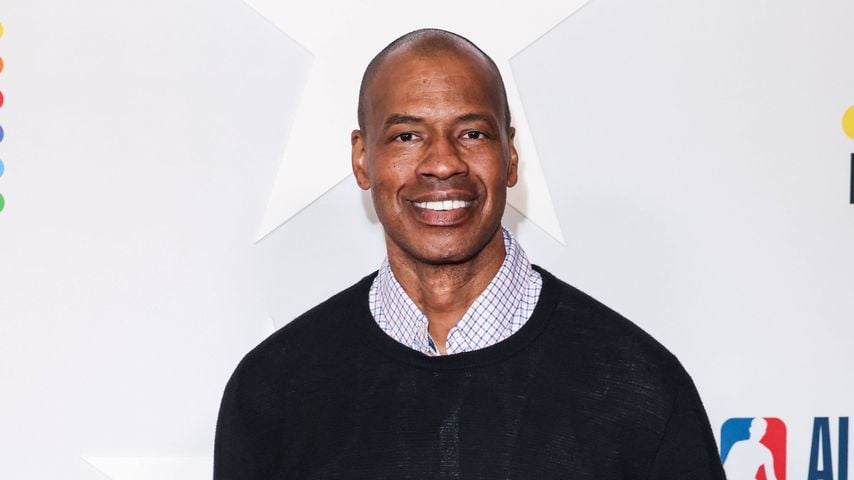 Jason Collins bei der NBA All-Star 2026 Legendary Tip-Off Celebration in Los Angeles