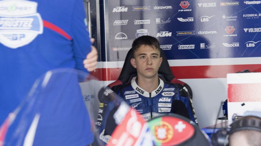 Jason Dupasquier am 29. Mai 2021 im italienischen Mugello