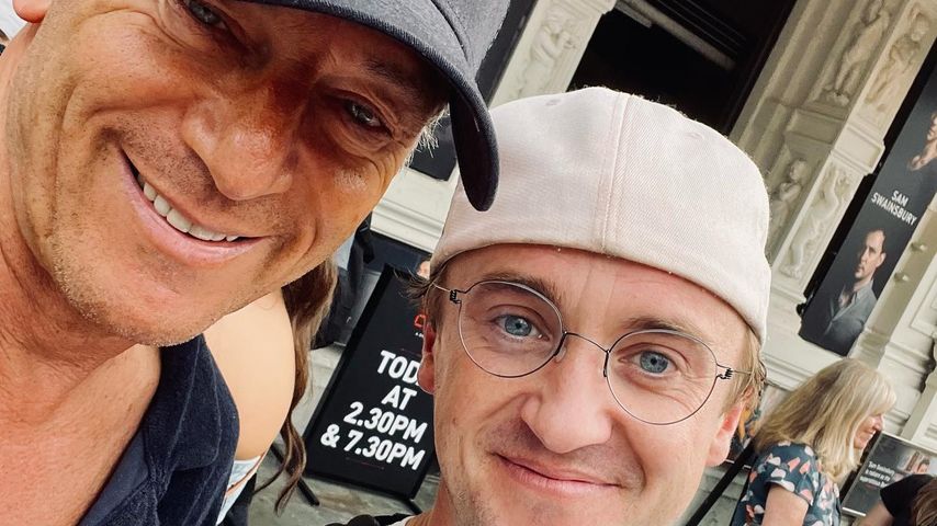Jason Isaacs und Tom Felton im September 2022