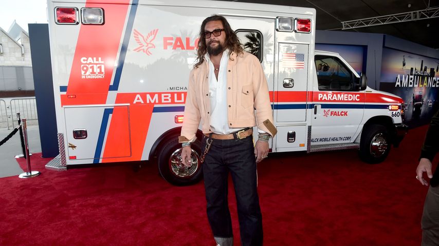Jason Momoa bei der Premiere des Films "Ambulance" in Los Angeles