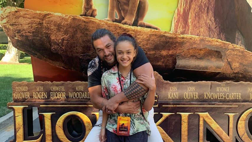 Jason Momoa mit seiner Tochter Lola