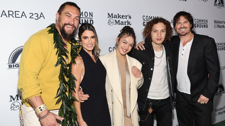 Jason Momoa, Nikki Reed, Lola Iolani Momoa, Nakoa-Wolf Momoa und Ian Somerhalder