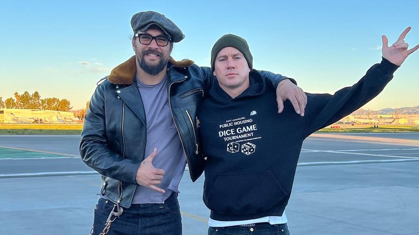 Jason Momoa und Channing Tatum, Februar 2022