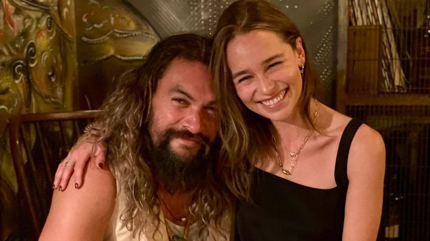 Jason Momoa und Emilia Clarke im August 2021