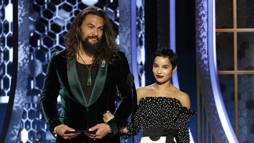 Jason Momoa und Zoe Kravitz, Januar 2020