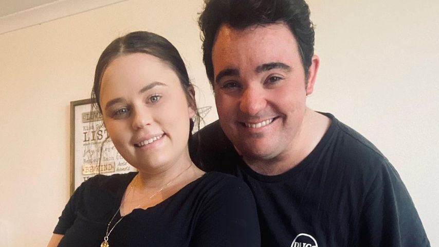 Sänger Jason Owen mit seiner Frau Becy