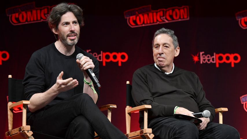 Jason Reitman (l.) mit seinem Vater Ivan Reitman (r.)
