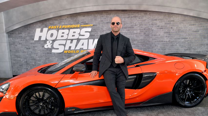 Jason Statham bei der "Fast & Furious Presents: Hobbs & Shaw"-Premiere
