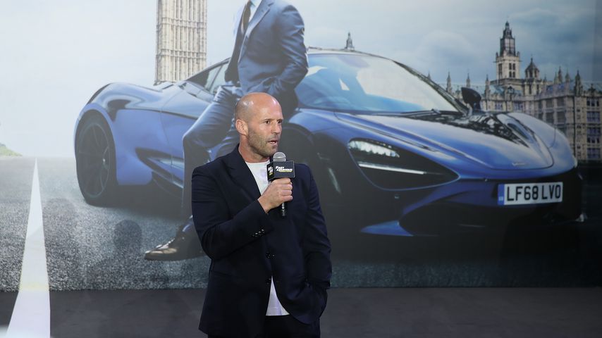Jason Statham während einer "Fast & Furious Presents: Hobbs and Shaw"-Pressekonferenz