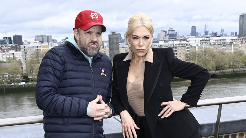 Jason Sudeikis und Hannah Waddingham beim Photocall für "Ted Lasso" Staffel drei