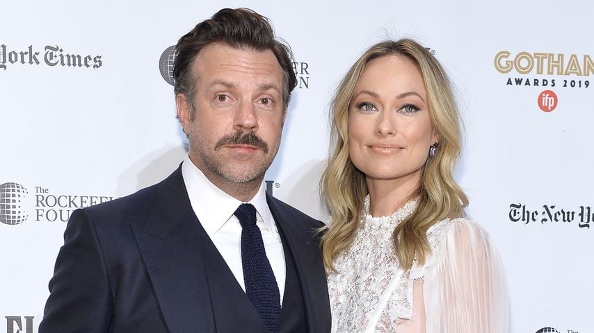 Jason Sudeikis und Olivia Wilde im Dezember 2019