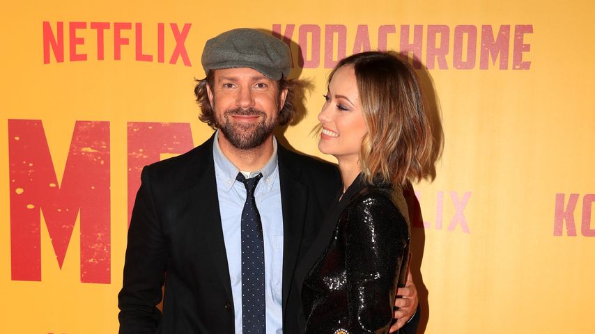 Jason Sudeikis und Olivia Wilde im April 2018