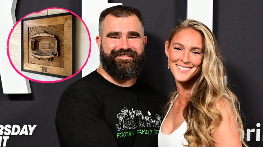 Kylie Kelce hat rührendes Geschenk für Jason zum Ruhestand