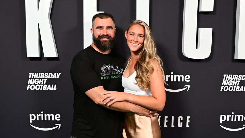 Jason und Kylie Kelce im September 2023