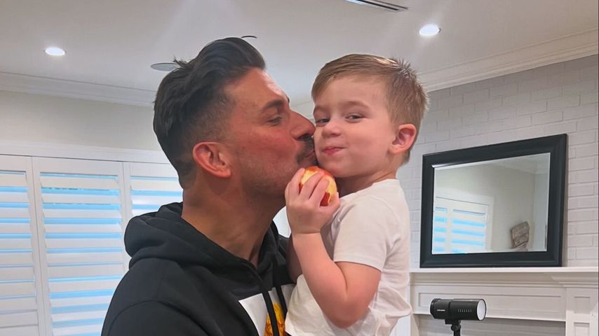 Jax Taylor und sein Sohn Cruz im Juli 2024