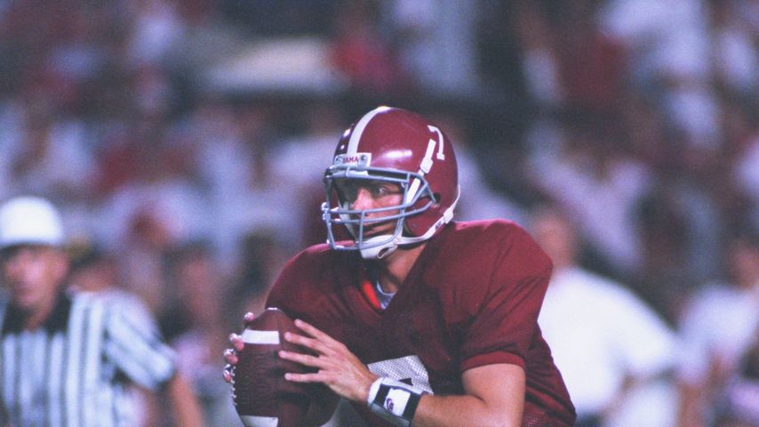 Jay Barker als Quarterback im Oktober 1994