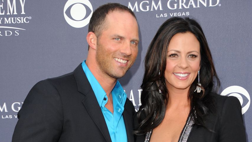 Ex-Footballer Jay Barker mit seiner Noch-Ehefrau Sara Evans