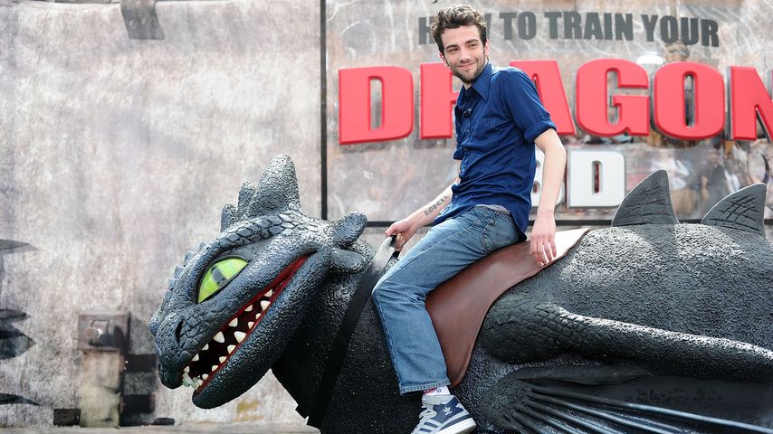 Schauspieler Jay Baruchel bei der Premiere zu "Drachenzähmen leicht gemacht", 2010
