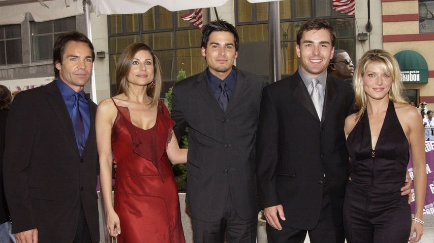 Jay Pickett, Marie Wilson, Eddie Matos, Nolan North und Jill Murray im Mai 2002