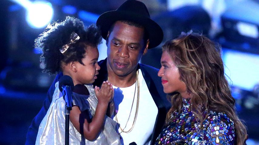 Jay-Z, Beyoncé und Blue Ivy Carter auf den MTV Music Awards im Jahr 2014