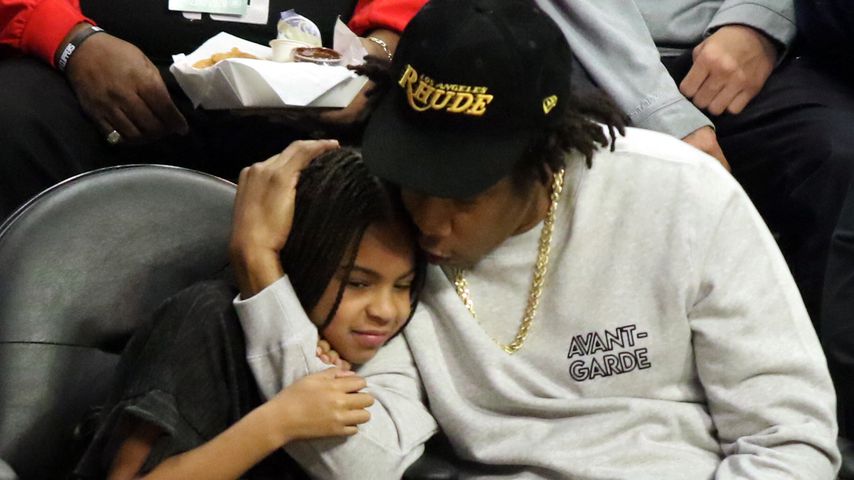 Blue Ivy mit Papa Jay-Z im März 2020