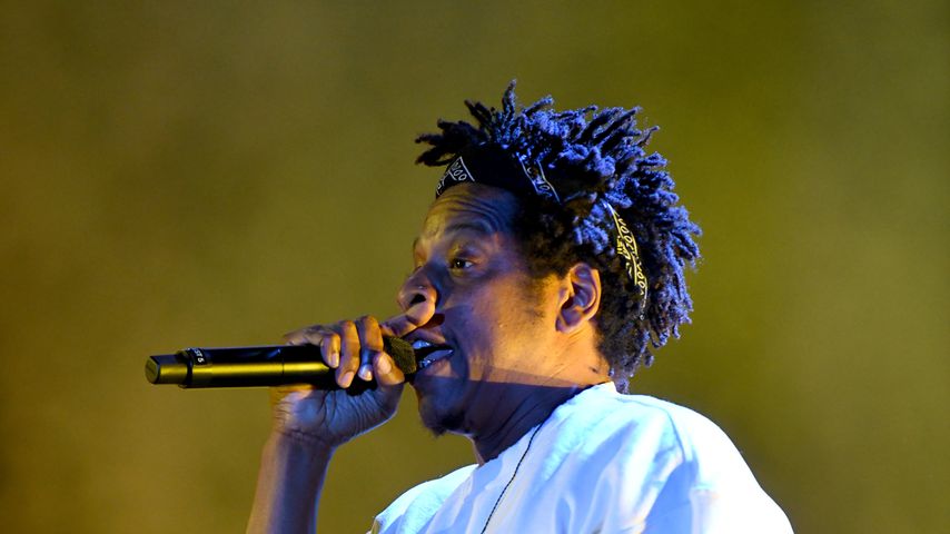 Musiker Jay-Z während einer Konzerts in Virginia Beach City