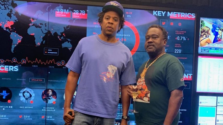 Jay-Z und DJ Shay im August 2019