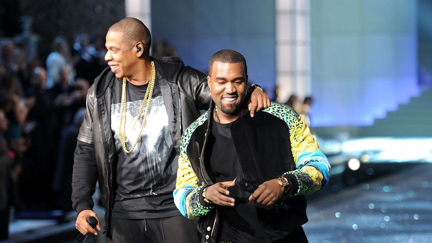 Jay-Z und Kanye West im Jahr 2011