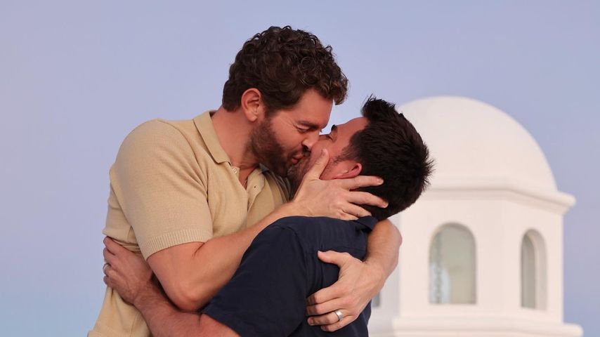 Jaymes Vaughan und Jonathan Bennett im Januar 2022