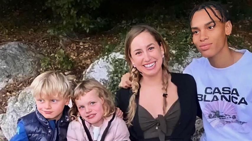 Jazmin Grace Grimaldi mit ihren Geschwistern Prinz Jacques und Prinzessin Gabriella und Alexandre